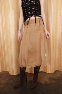 Vintage 90's Deadstock CK Silk Skirt