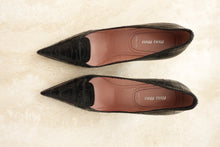 Load image into Gallery viewer, Vintage Black Miu Miu Pumps
