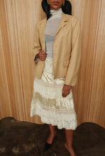 Load image into Gallery viewer, Vintage Beige Leather Jacket
