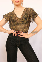 Load image into Gallery viewer, Vintage Brown Silk Blouse

